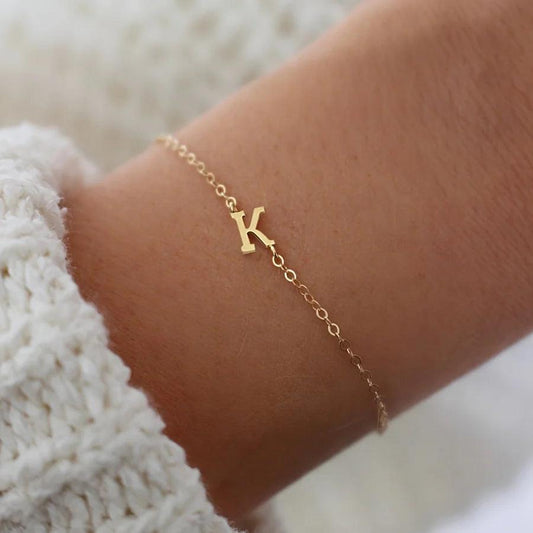 Customizable Letter Bracelet 