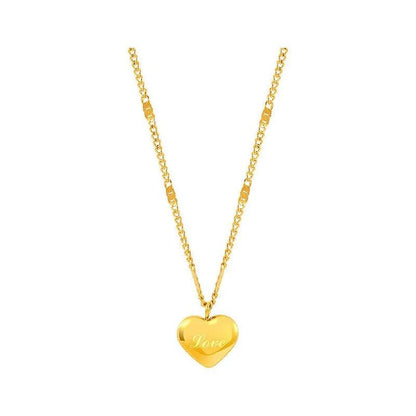 Colar Elo Dourado do Amor em Ouro 22K